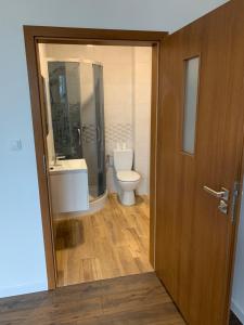 Łazienka w obiekcie Hostel Sportowa
