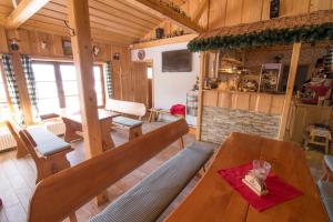 Posezení v ubytování Luxusní horský apartmán v Beskydech