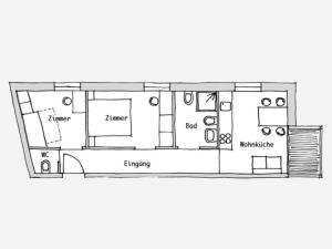 The floor plan of Steinhauswirt