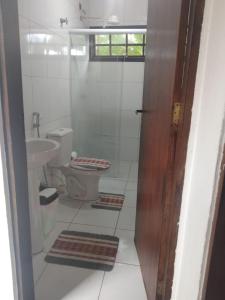 Ένα μπάνιο στο Chalé, refúgio Ananda, Ubatuba +9 φωτογραφίες