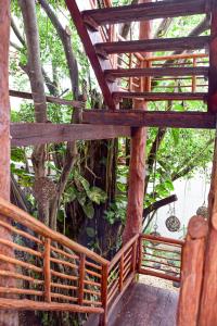 Balkon atau teras di Kaab Boho