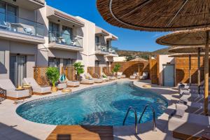 Bazén v ubytování Oasis Hotel Prasonisi nebo v jeho okolí
