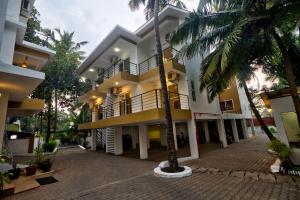 O edifício onde o hotel está situado