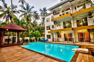 A piscina em ou perto de Rainforest Enclave, Arpora - 10 mins to Baga beach
