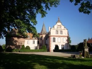 Zahrada ubytování Le Château D'Osthoffen
