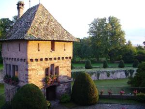 Zahrada ubytování Le Château D'Osthoffen