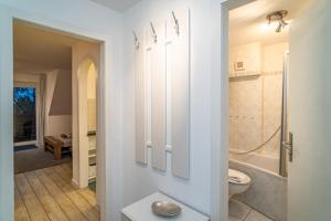 Koupelna v ubytování Falkennest 1 + 9 fotografií