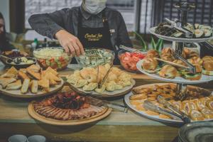 公寓内部或周边提供的食物
