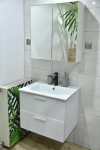 Kúpeľňa v ubytovaní Apartament Centrum