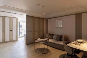Area soggiorno di Hanns House