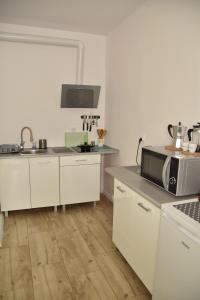 Kuchyňa alebo kuchynka v ubytovaní Apartament Centrum