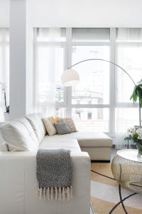 A seating area at Juan de Padilla Boutique by Nagoa Homes