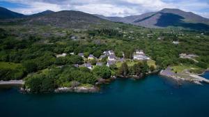 Vedere de sus a Berehaven Lodge