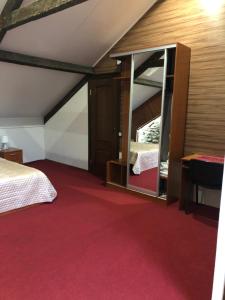 Cama o camas de una habitación en Guest House na Velikoy