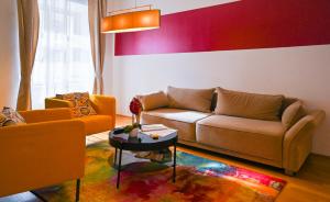 Część wypoczynkowa w obiekcie Delightful Suite Hofburg
