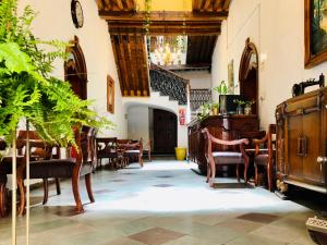 Restaurace v ubytování Hotel Boutique Casa de las Manrique