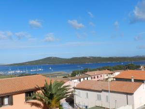 a view of the bay from the apartment at La Casa Di Babbai Al Mare in Porto Pozzo