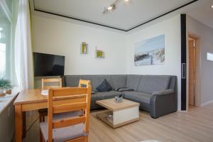 TV a/nebo společenská místnost v ubytování Vier Jahreszeiten Haus 6 Whg 08