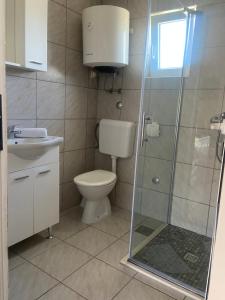 Koupelna v ubytování Vacation house Radosic