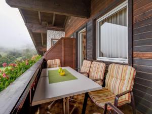 Balkón nebo terasa v ubytování Apartment in Afritz near Ski Resorts