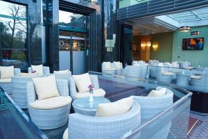Posezení v ubytování Grand Hotel & Spa Tirana