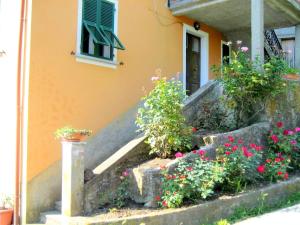 A garden outside Holiday Home in Rio near Fishing Villages