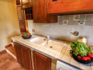Cucina o angolo cottura di Escape to Vineyards, Elba