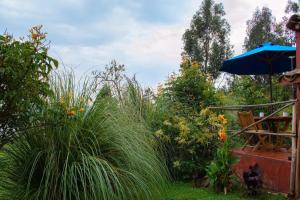 Zahrada ubytování El Chalet de El Refugio de la Loma