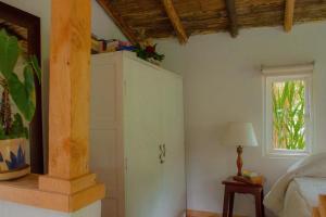 Postel nebo postele na pokoji v ubytování El Chalet de El Refugio de la Loma