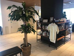 Comodidades para preparar café e chá em Hotel Sunriver Shimanto