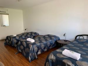 Postel nebo postele na pokoji v ubytování Beaconsfield Lodge Motel