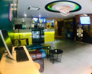 TV a/nebo společenská místnost v ubytování Seeds Hotel Ampang Point