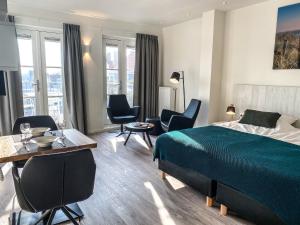 Posezení v ubytování Appartement Centrum Domburg DO06