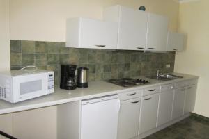 Köök või kööginurk majutusasutuses Appartements Koffler