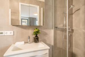 Koupelna v ubytování 1 Zimmer-appartment Nr 11