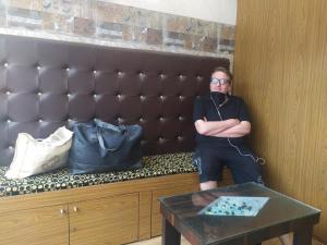 Posezení v ubytování Super Dormitory AC DELUXE