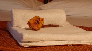 Letto o letti in una camera di Agriturismo Ai Due Volti