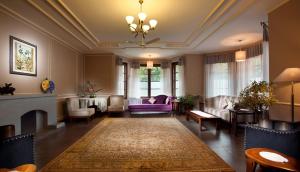 Χώρος καθιστικού στο Ama Plantation Trails Coorg