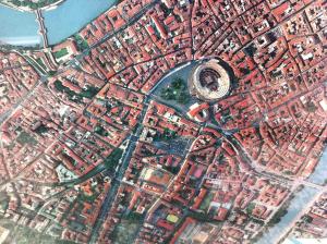 Nespecifikovaný výhled na destinaci Verona nebo výhled na město při pohledu z bed and breakfast
