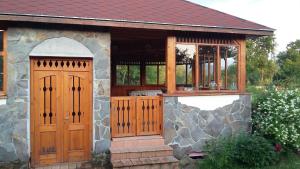 Κήπος έξω από το Albinuta Guesthouse