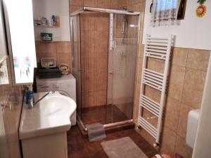 Koupelna v ubytování Mözsi Apartman Tolna + 28 fotografií