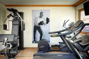 Fitness centrum a/nebo fitness zařízení v ubytování Hotel Central - das kleine Boutique Hotel am Achensee