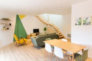 Χώρος καθιστικού στο Résidence du Phare - 4 appartements - 2 chambres - Vue mer ou Terrasse