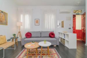 Zona de estar de Stylish Apartment in the Center of Madrid