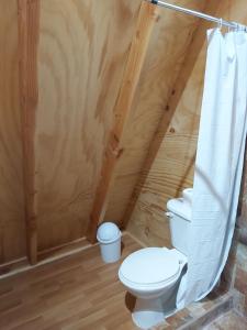 Vannituba majutusasutuses A-FRAME CABIN PUCON