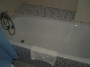 Koupelna v ubytování Hostal Carlos III