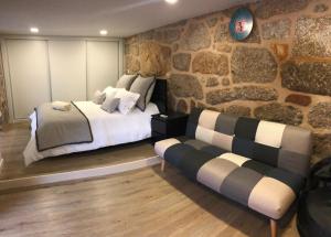 Postel nebo postele na pokoji v ubytování Quinta do Ovelheiro + 30 fotografií