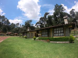 Zahrada ubytování Cabañas La Cascada