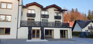 Budova, v ktorej sa ubytovanie bed & breakfast nachádza