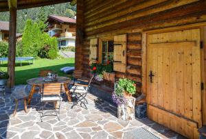 Ogród w obiekcie Haus Alpenflora